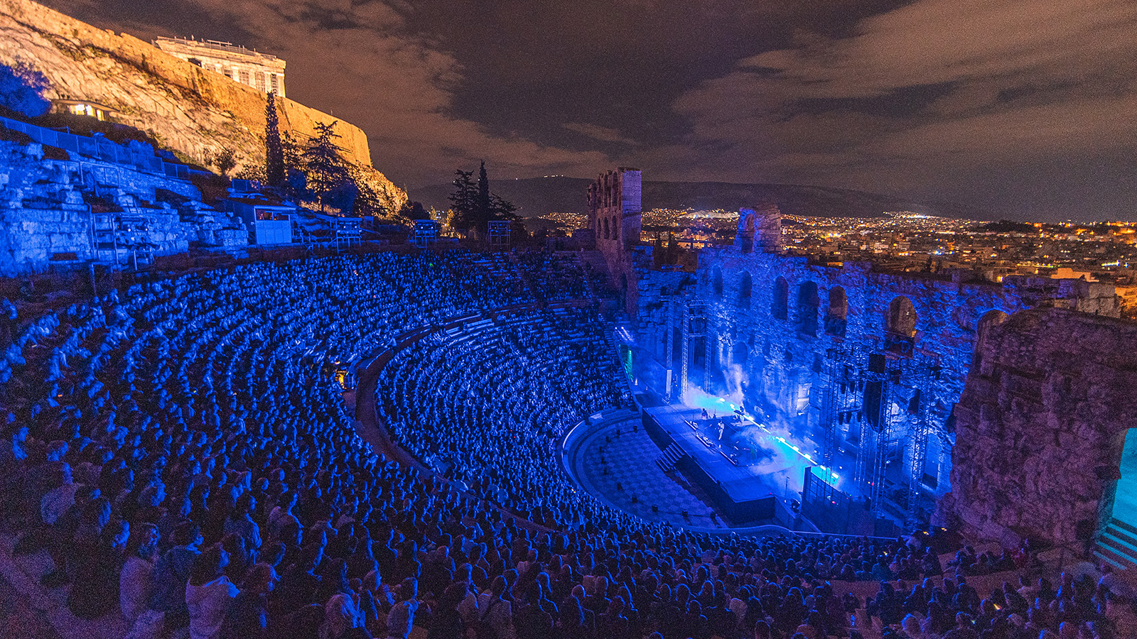 Asaf Avidan im Odeon des Herodes Atticus mit GLP